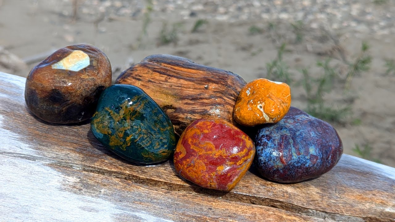 Rainbow Rocks! Searching for Gorgeous Jaspers, Petrified Wood, Agates and Fossils Before Runoff!
