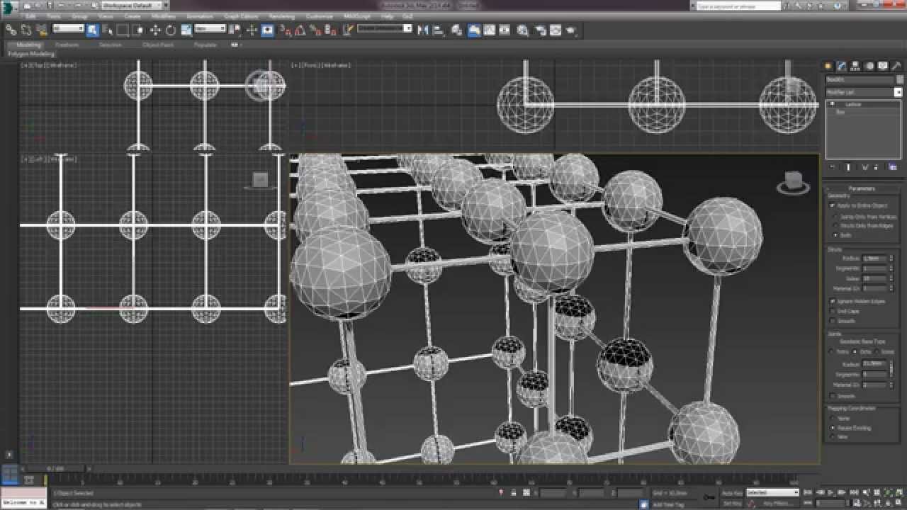 3D Max. Урок №10. Модификаторы объектов.