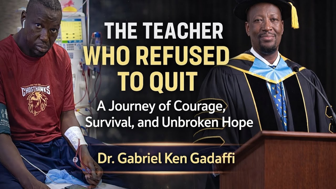 The Teacher Who Refused to Quit: A Journey of Courage, Survival, and Unbroken Hope | Dr. Gabriel Ken