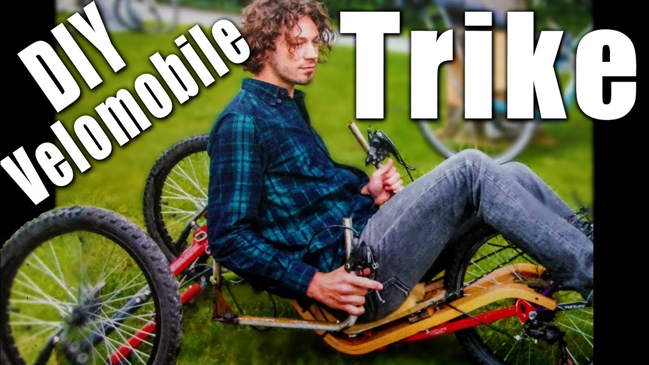 DIY Velomobile Trike (rear steering functional prototype)
