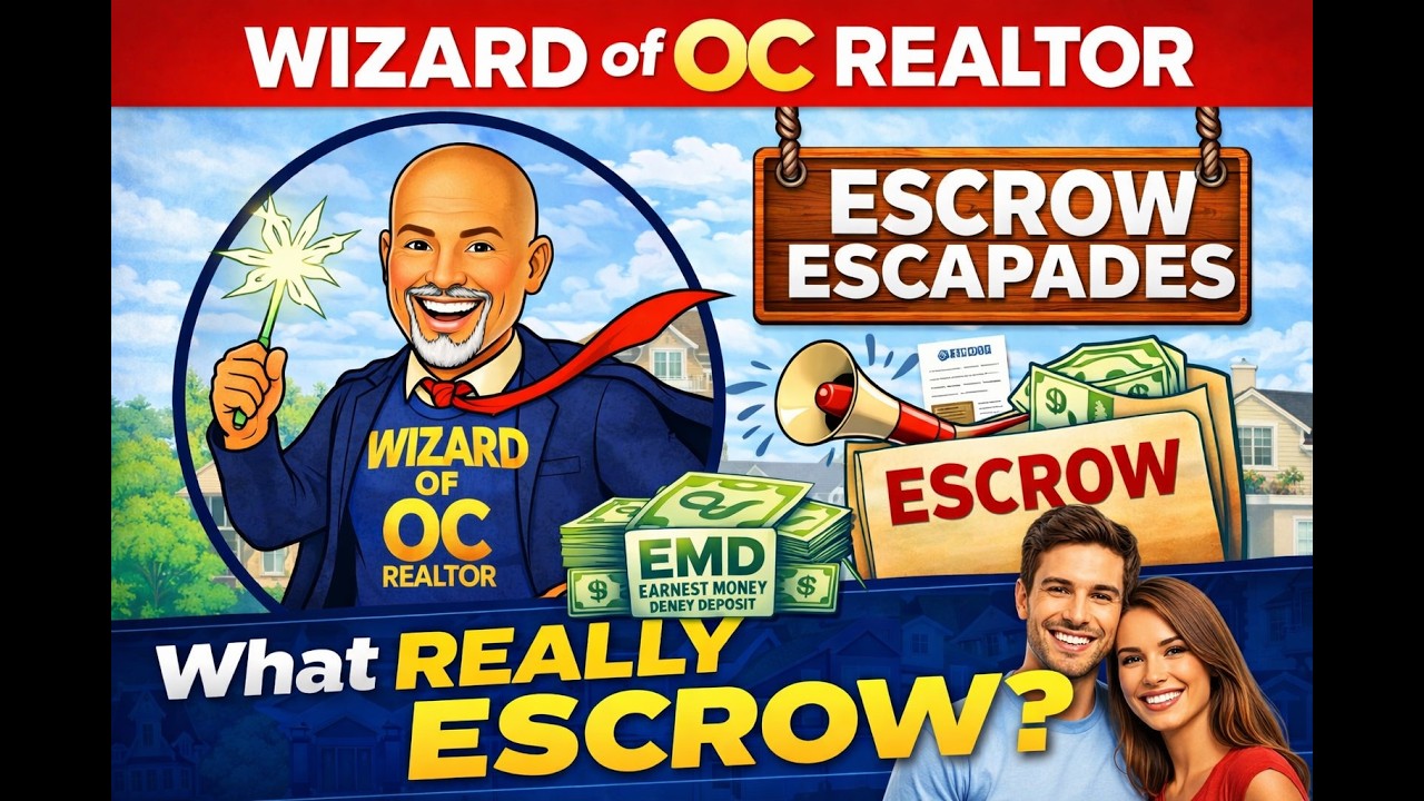 Escrow Escapades with the wizard of OC realtor part 1 