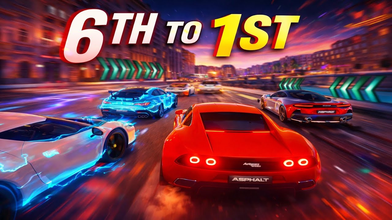 From Last Position To First... Asphalt Legend 9 