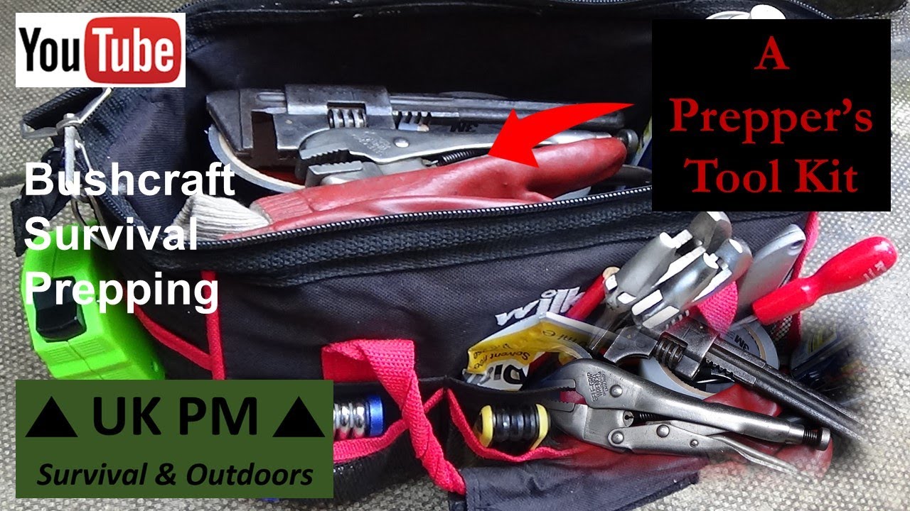 A Prepper's Tool Kit - Load out - Essential hand tools - Home, Bug-out retreat, Survival kit