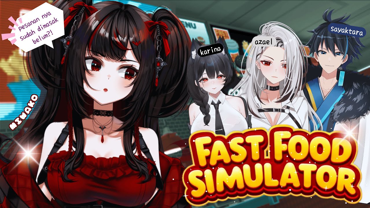 【Fast Food Simulator】kali ini kita menjadi karyawan F&B!!!  ദ്ദി◝ ⩊ ◜.ᐟ)