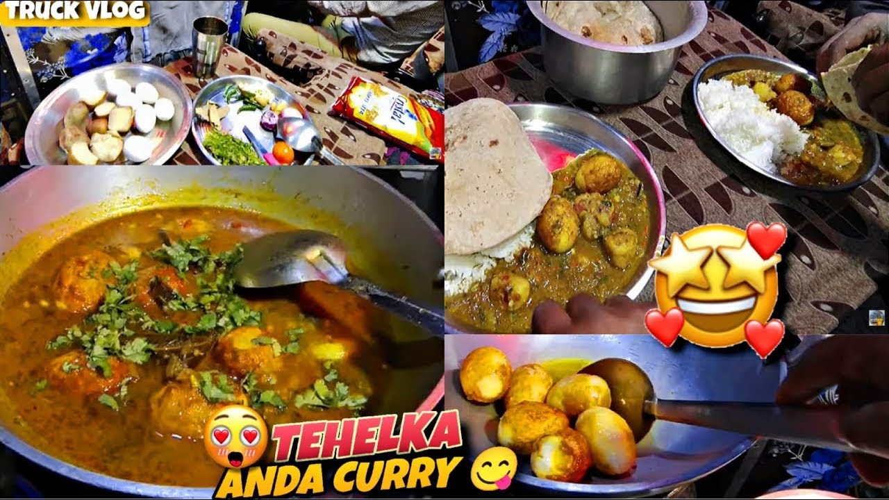 Unloading Finally Complete 😃🚛 | Aaj Bana Masaledar Anda Curry 🍳🔥 | Indian Truck Driver #vlog