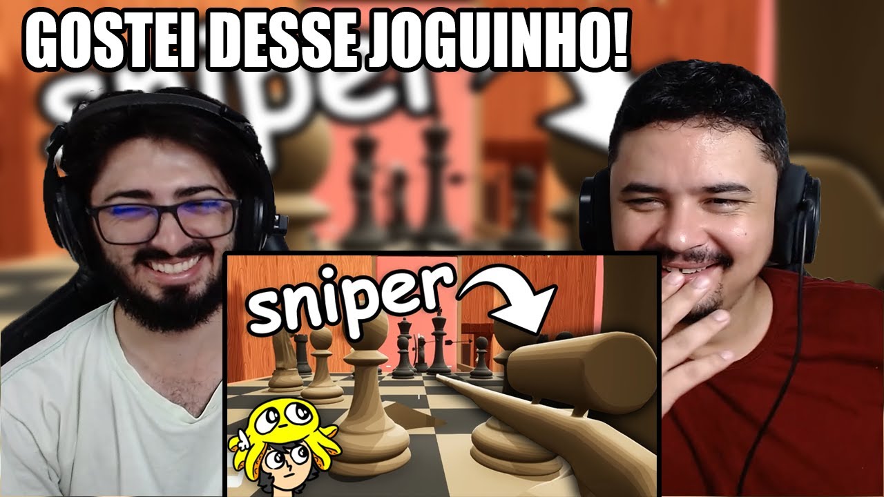 REACT dois abestado jogando xadrez com armas | kksaiko