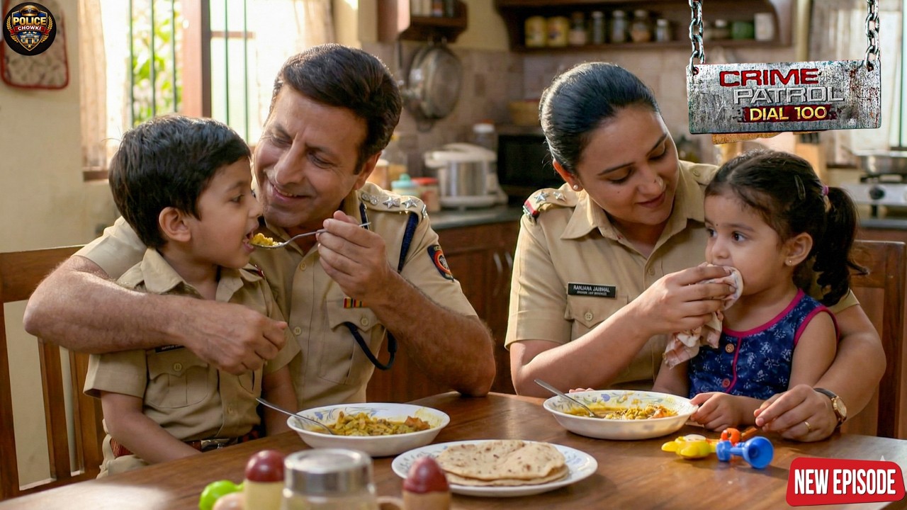 पुलिसवालों ने निभाया अपना घर का कर्तव्य, ड्यूटी पर जाने से पहले खिलाया बच्चों को खाना|| Crime Patrol