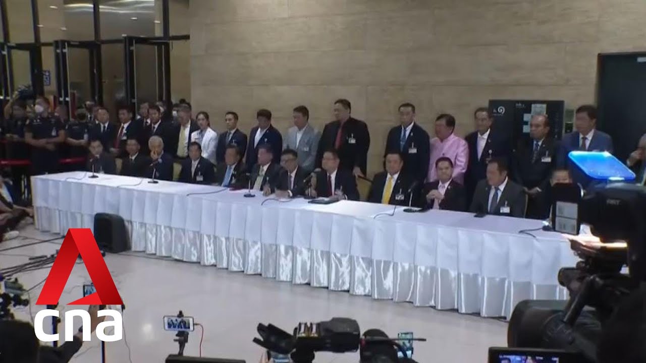 Thailand's Pheu Thai party unveils government coalition ahead of PM vote