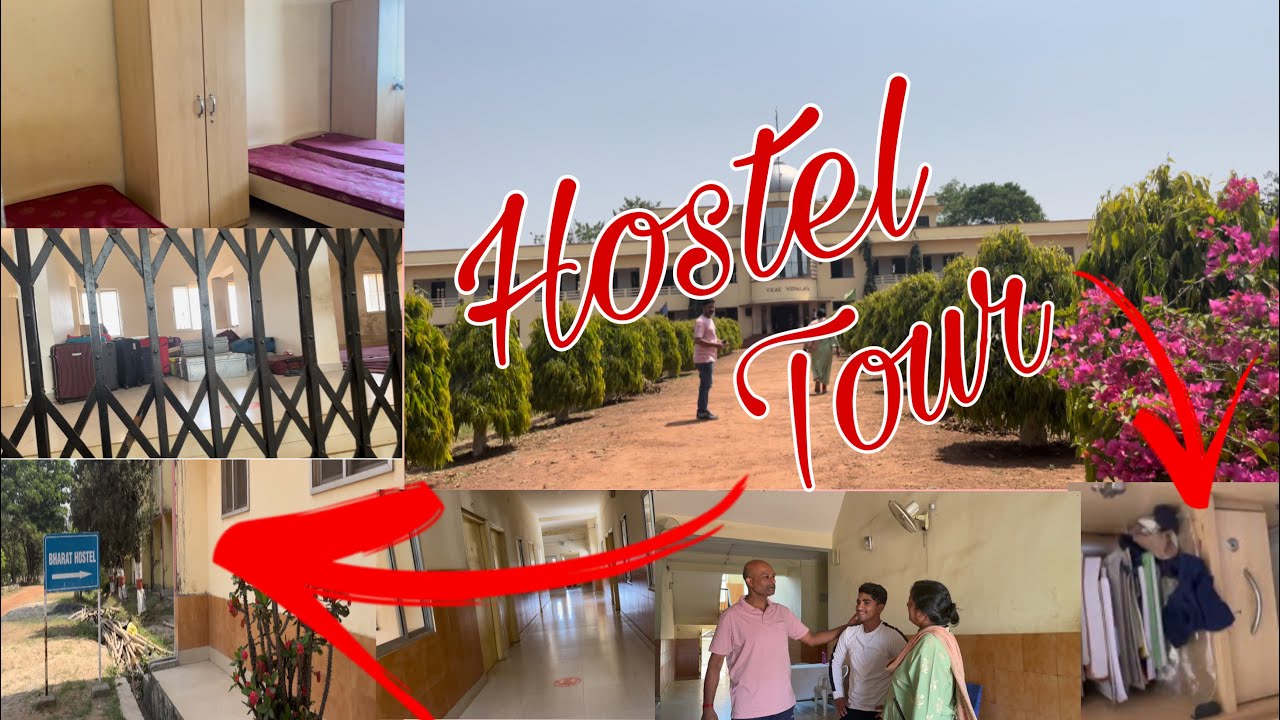 Hostel Tour //Boys Hostel of Vikas Vidhyalaya //Life in a boys hostel //Room Tour //Bharat Hostel👍