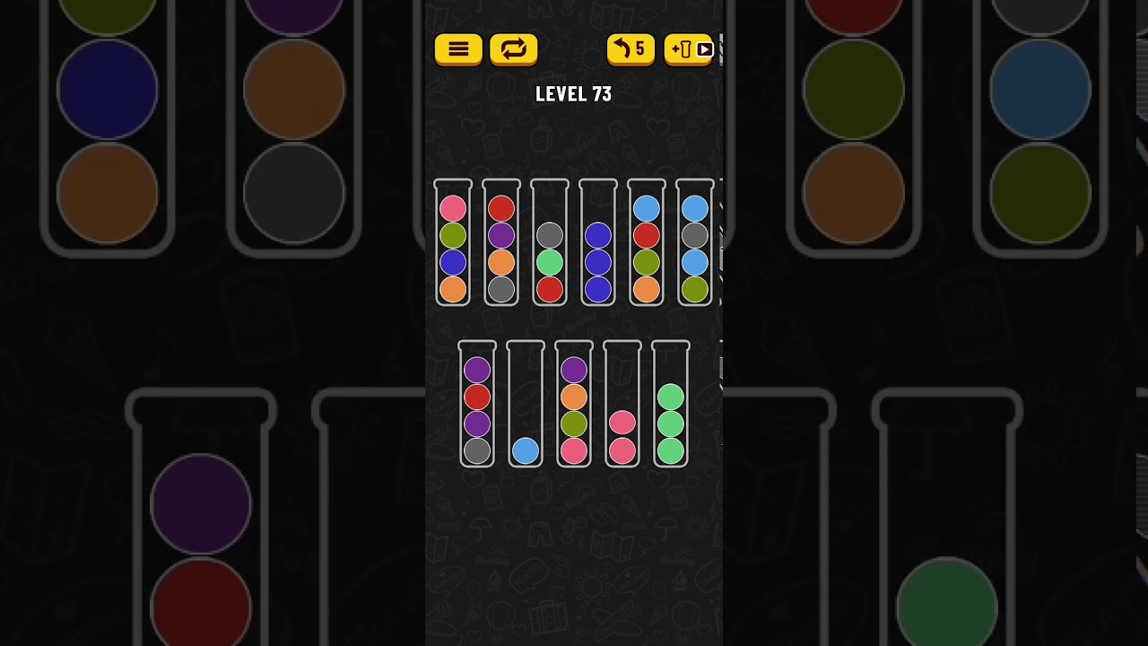 Ball Sort Puzzle Level 73