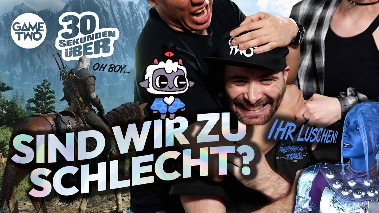 Diese Games haben wir ABGEBROCHEN! | 30 Sekunden &uuml;ber feat. ‪@MaximMarkow‬