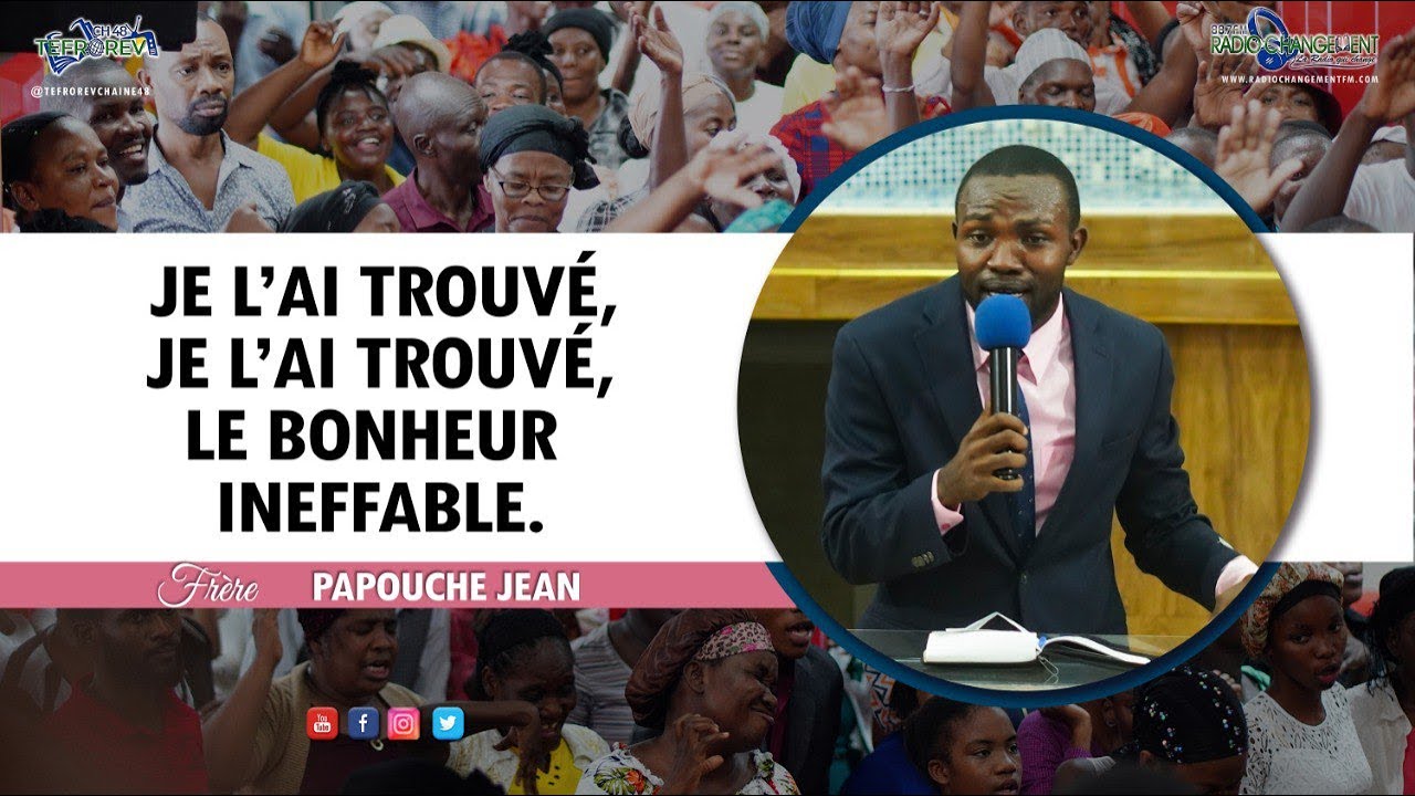 Je l’ai trouvé, je l’ai trouvé, le bonheur ineffable.. | Fr Papouche JEAN - 27 Nov 2022