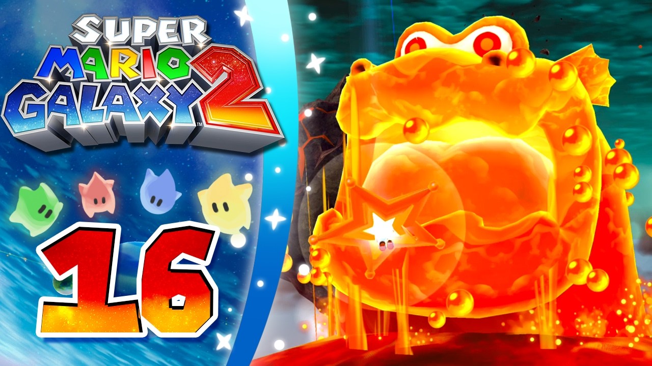 MARE DI MAGMA - Super Mario Galaxy 2 - Parte 16