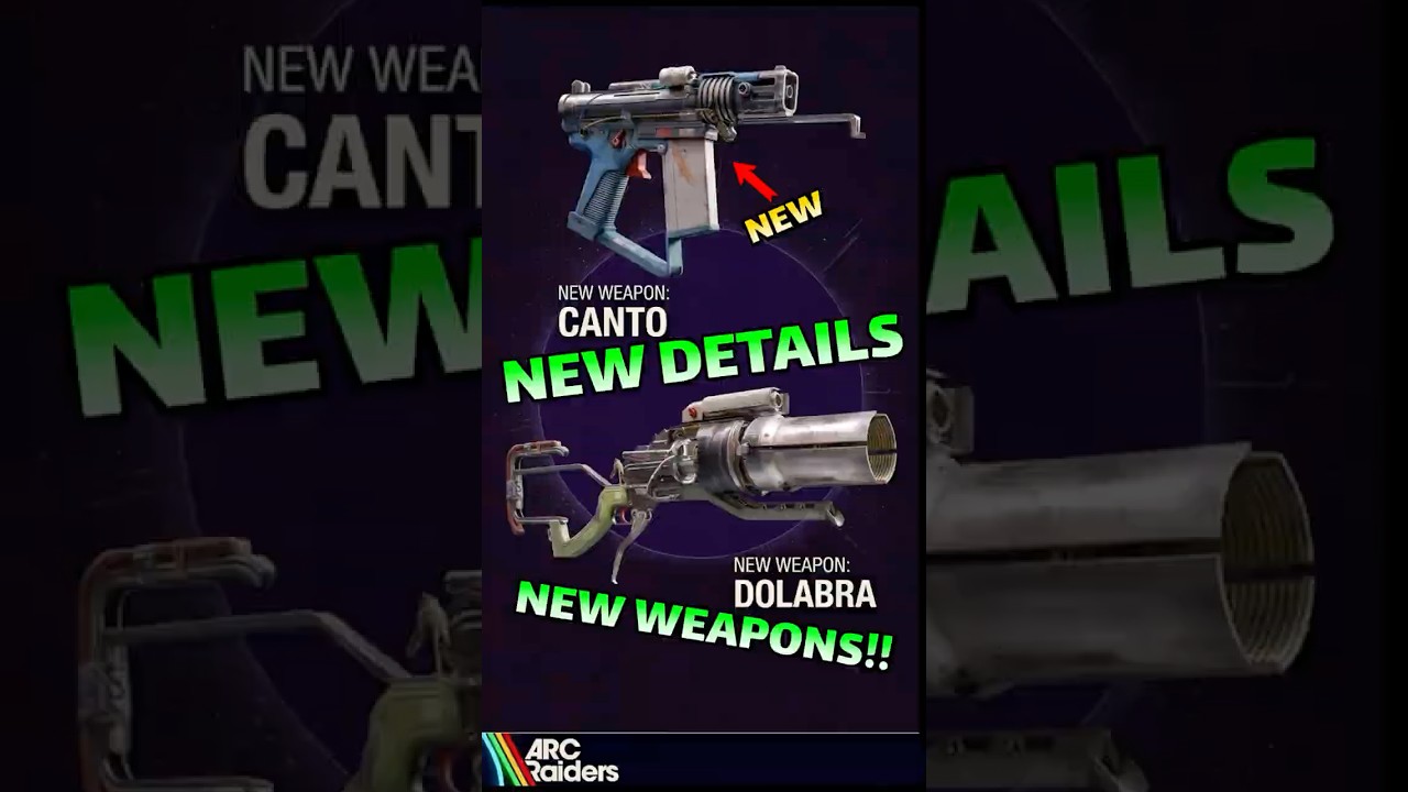 TWO NEW GUNS and NEW ARC REVEALED in FlashPoint - Arc Raiders!! #arcraiders #gaming #arcraidersclip