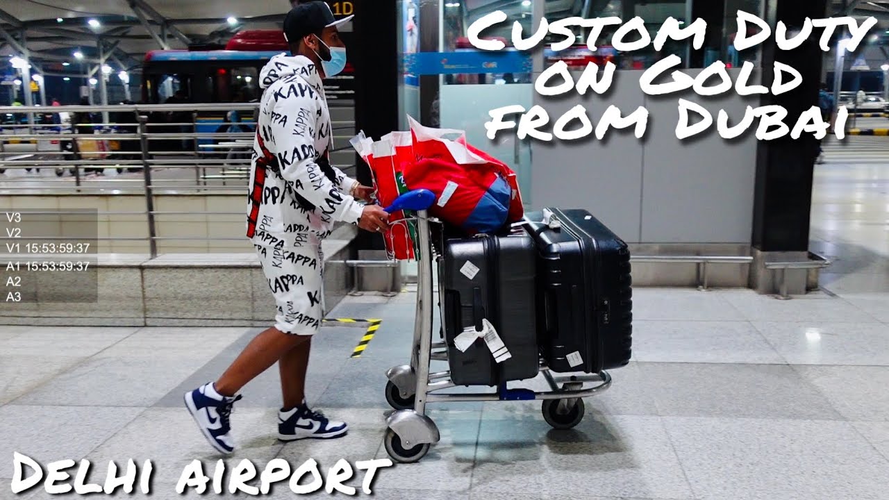 Custom Officer Stopped Us 😩 Gold and Iphones at Delhi Customs 😪