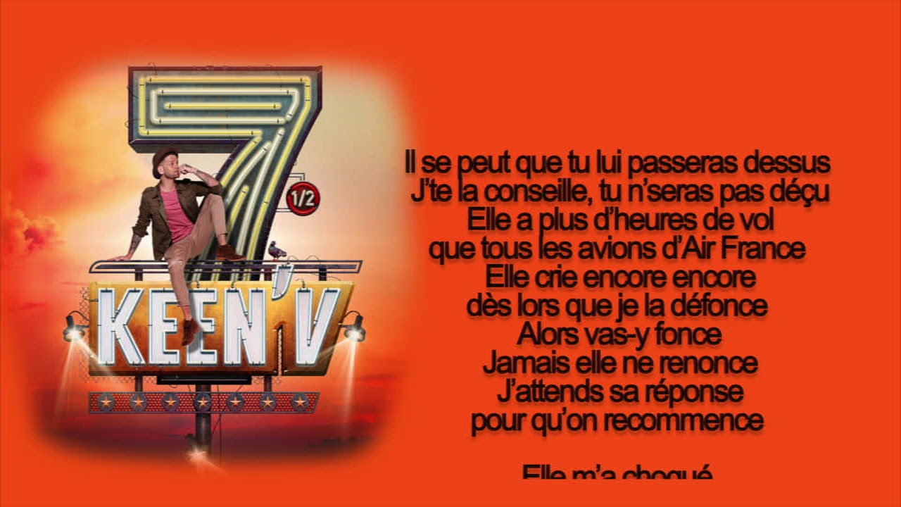 keen'v - Choqu&eacute; la (video lyrics officielle)