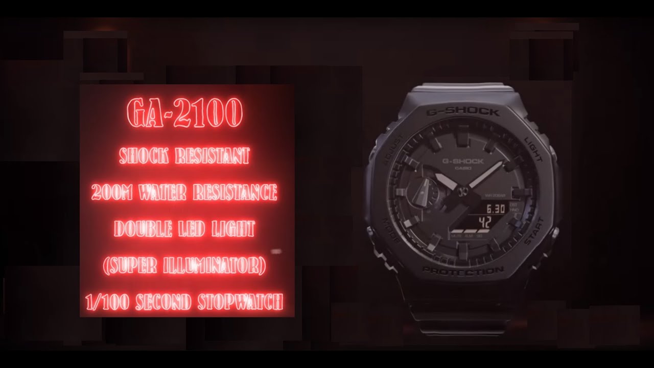 카시오 지샥 GA-2100 리뷰 ┃ CASIO G-SHOCK GA-2100 REVIEW