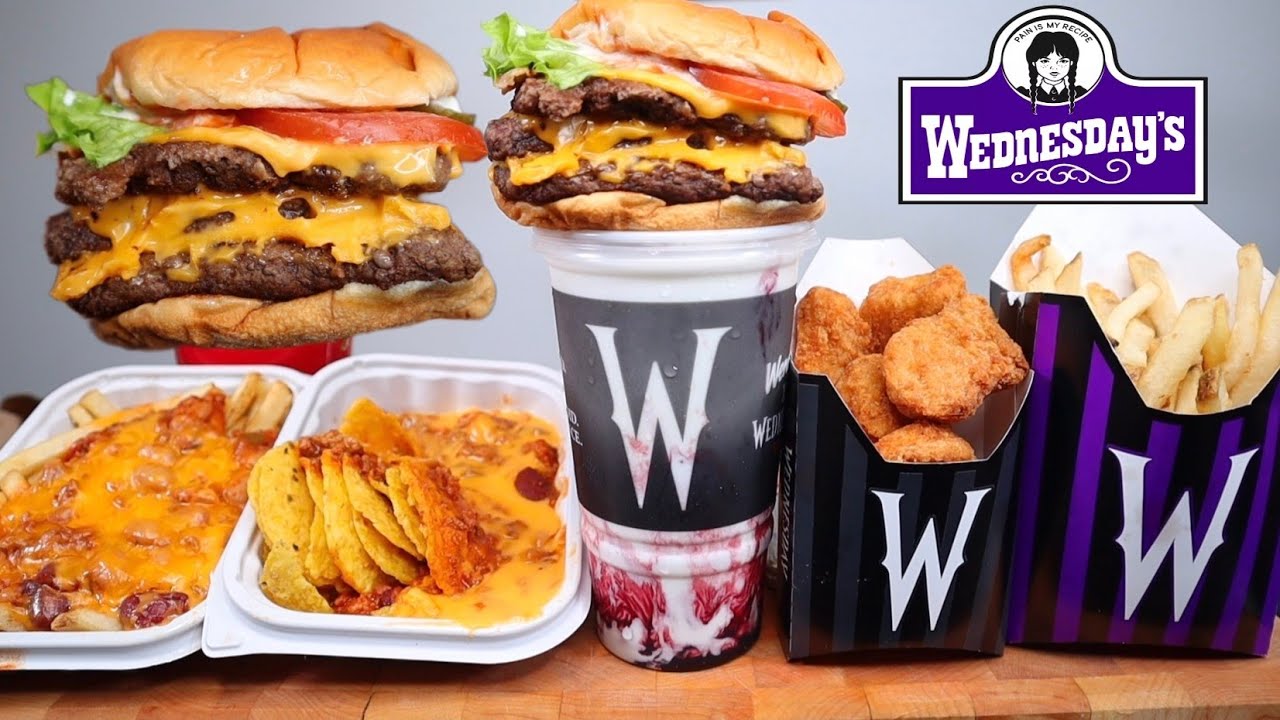 (ASMR) WENDY'S MEAL OF MISFORTUNE + CHILI CHEESE FRIES/NACHOS, AND BURGERS MUKBANG