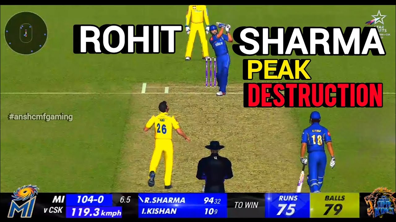 Rohit Sharma ☠️ Peak Destruction | IPL 2023 | mi vs csk |