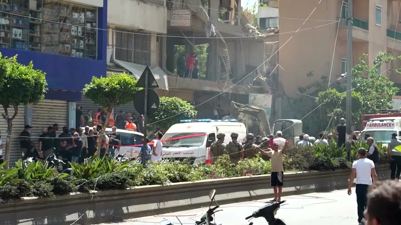 Israel says it struck Hezbollah targets in Beirut's southern suburbs