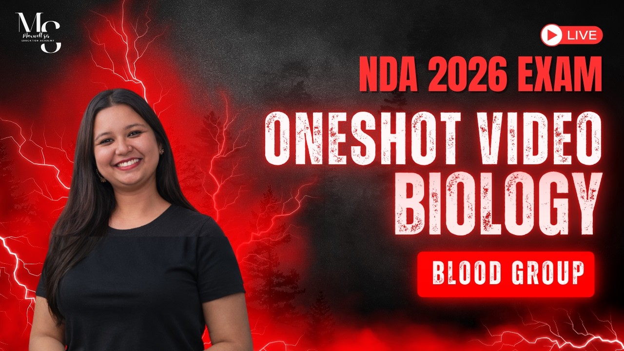 NDA Biology: Blood Groups Complete Concept | ABO, Rh Factor, Genetics + PYQs | NDA 2026 Blood Groups
