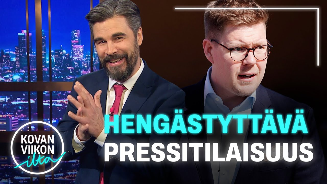 Antti Lindtmanin heng&auml;stytt&auml;v&auml; tiedotustilaisuus