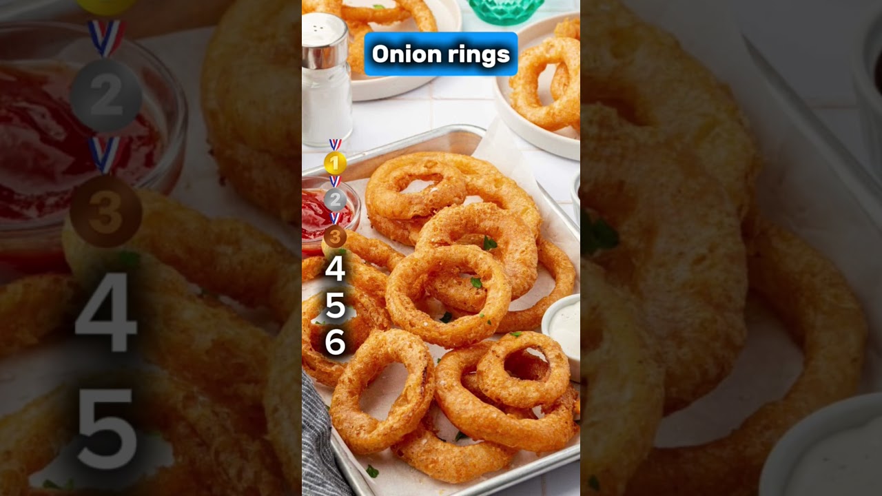 Rank these 6 foods but you can’t change😏🔥 