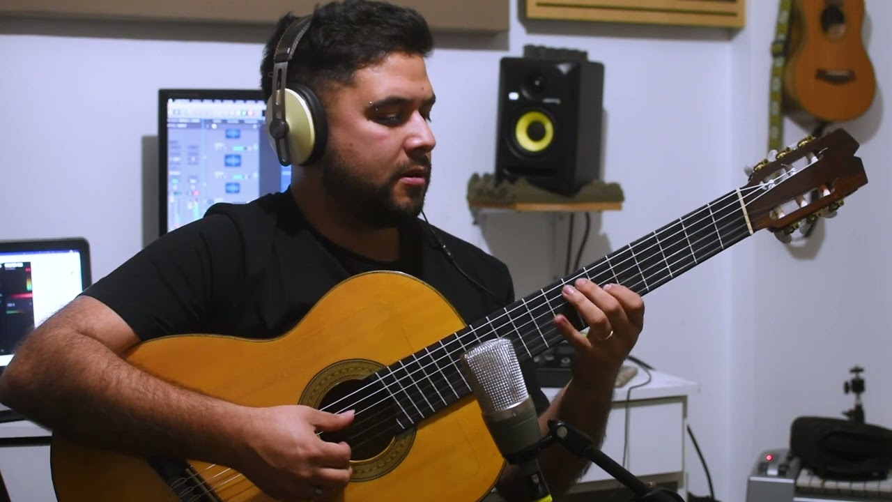Guerrilla K67 en guitarra española - Piedra y camino por Lautaro Fernandez