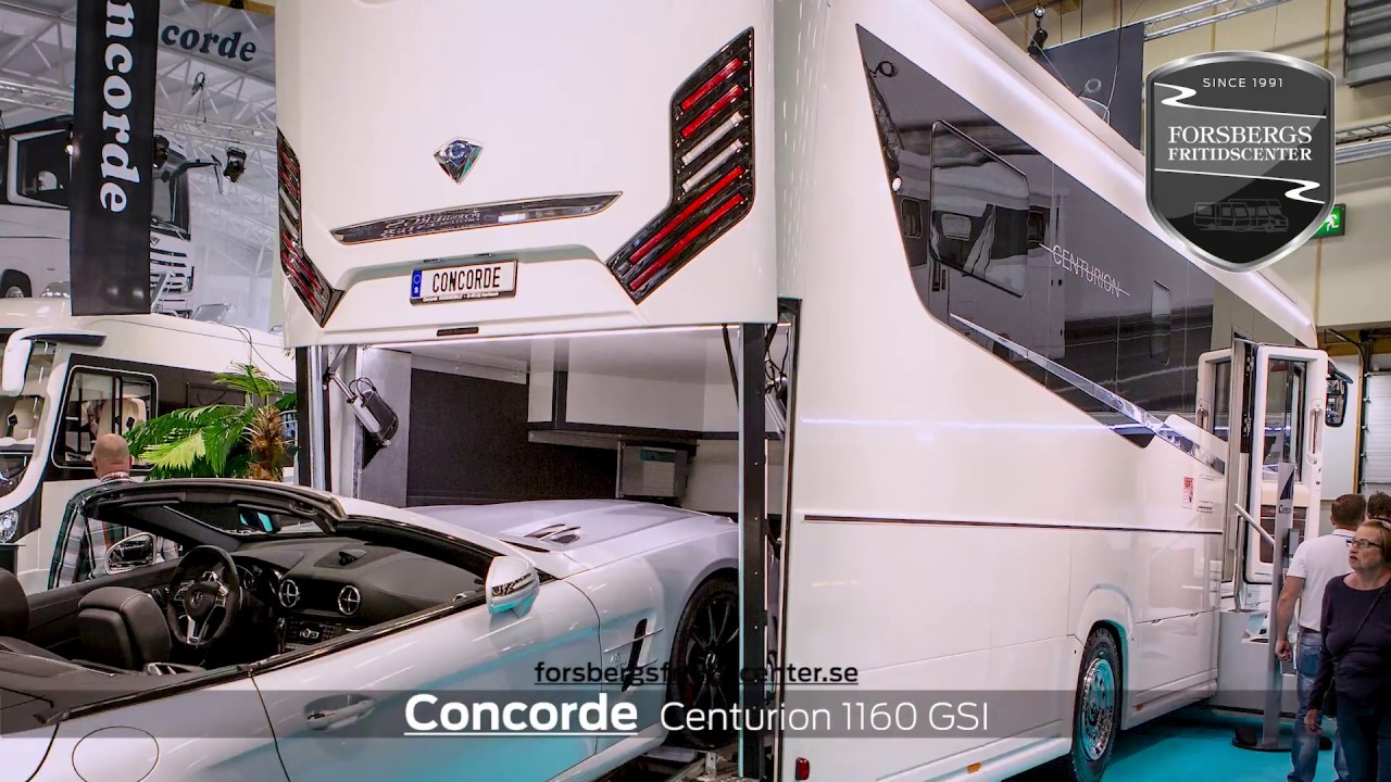 Concorde Centurion 1160 GSI, årsmodell 2019.
