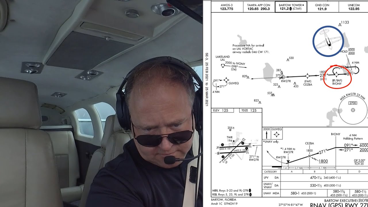 Vectored into a storm.  IFR Flight in an A36 Bonanza ... to a Seaplane Safety Seminar!