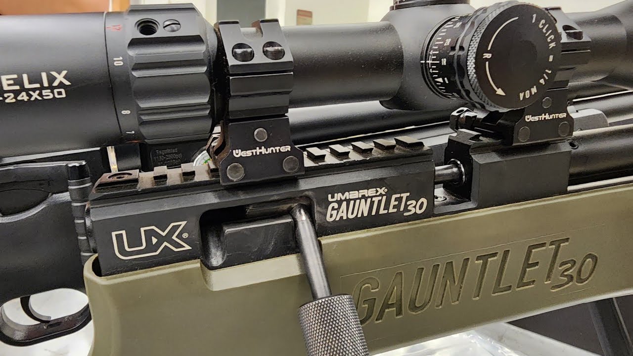 Модификации Gauntlet 30. Охота с пневматической винтовкой.
