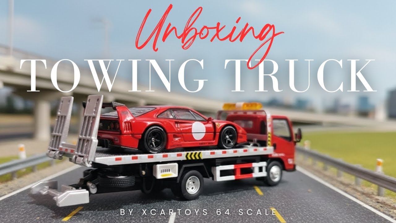Towing truck by XCarToys 64 #miniscale