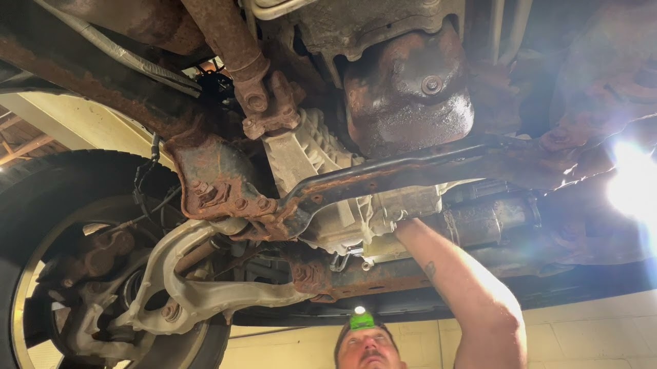 2013 Ram 5.7L Oil Pan and Lower Steering Shaft