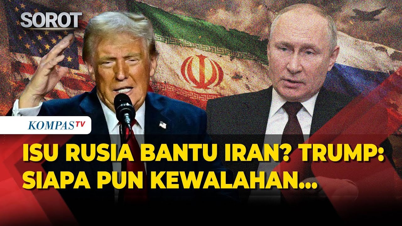 Reaksi Trump soal Kabar Rusia Bantu Iran Serang Pangkalan Militer AS