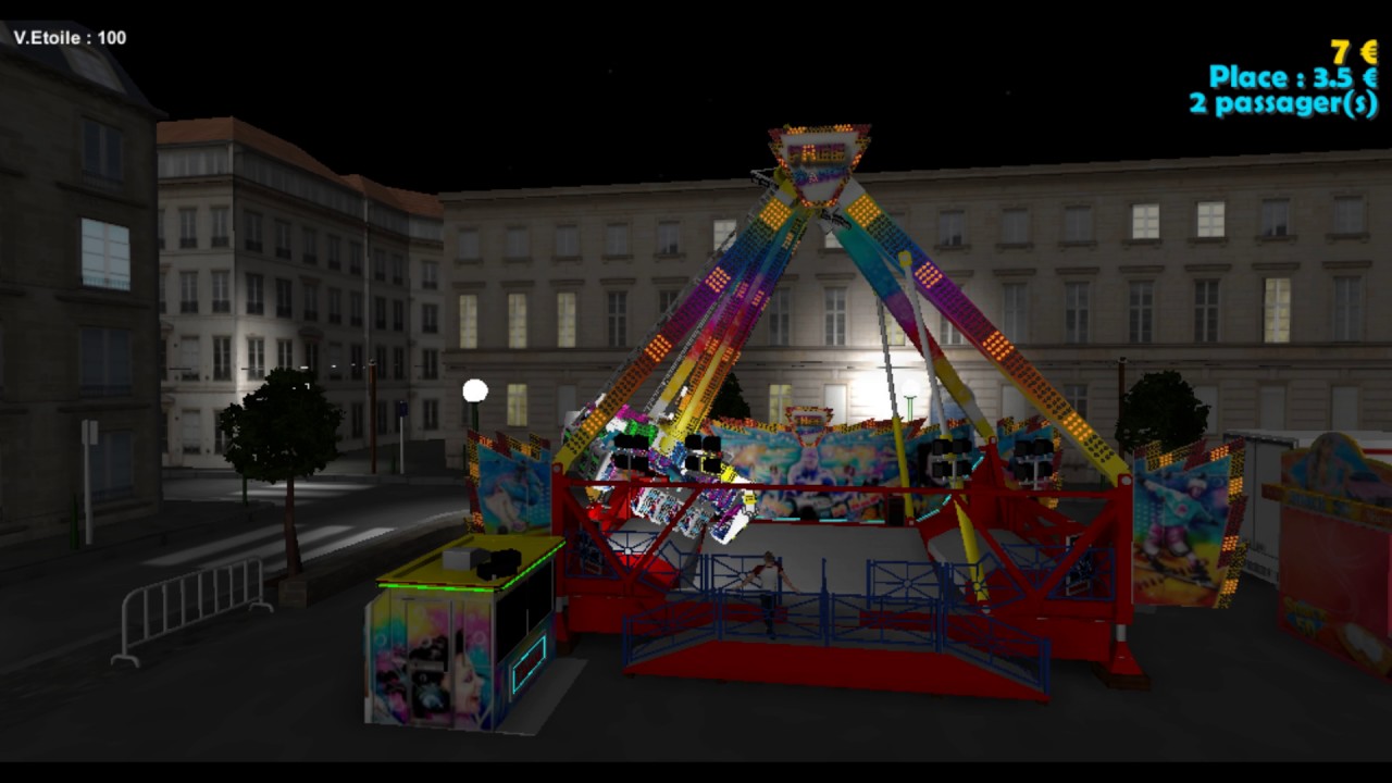 FreeDance simulation ridecontrol