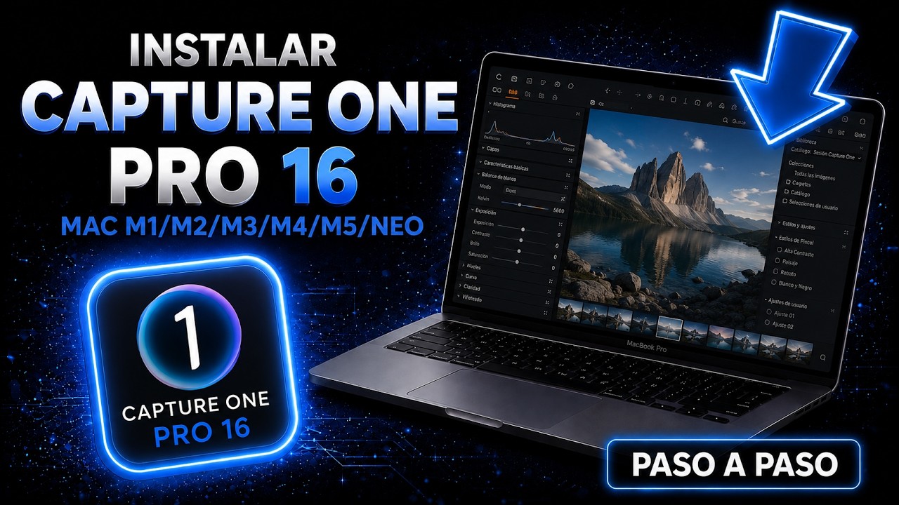 Instalar Capture One Pro 16 para Mac