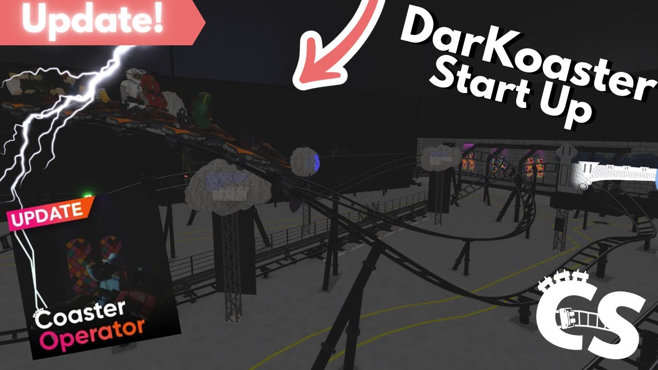 DarKoaster Start Up Tutorial! | Coaster Operator