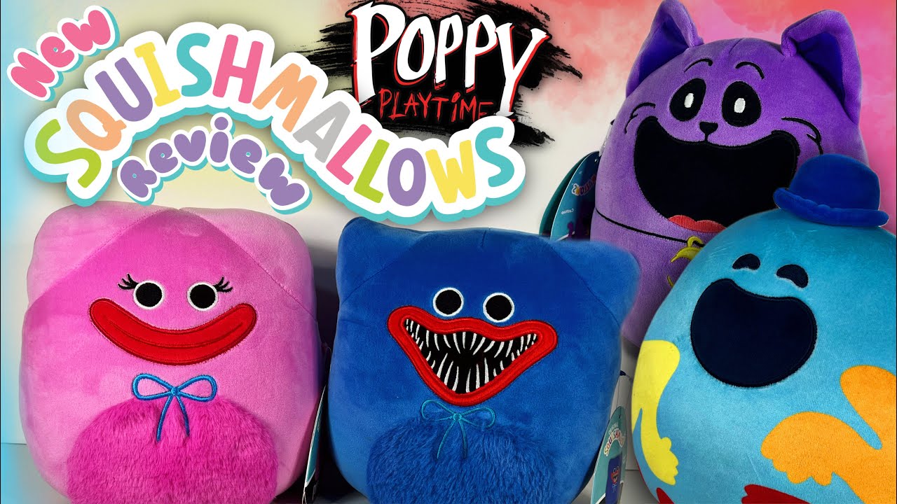 The Official Poppy Playtime Squishmallows Are HERE! - [Full Plush Set Review]