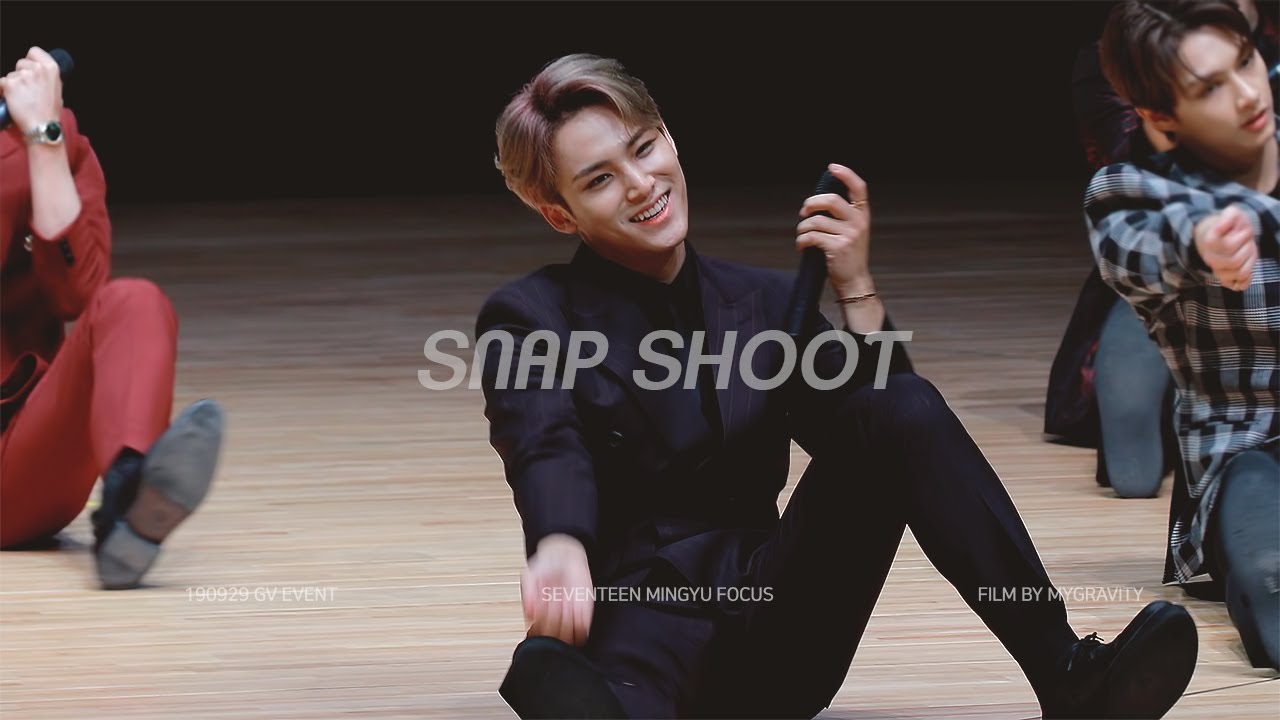 190929 GV SNAP SHOOT (스냅슛) 민규 FOCUS