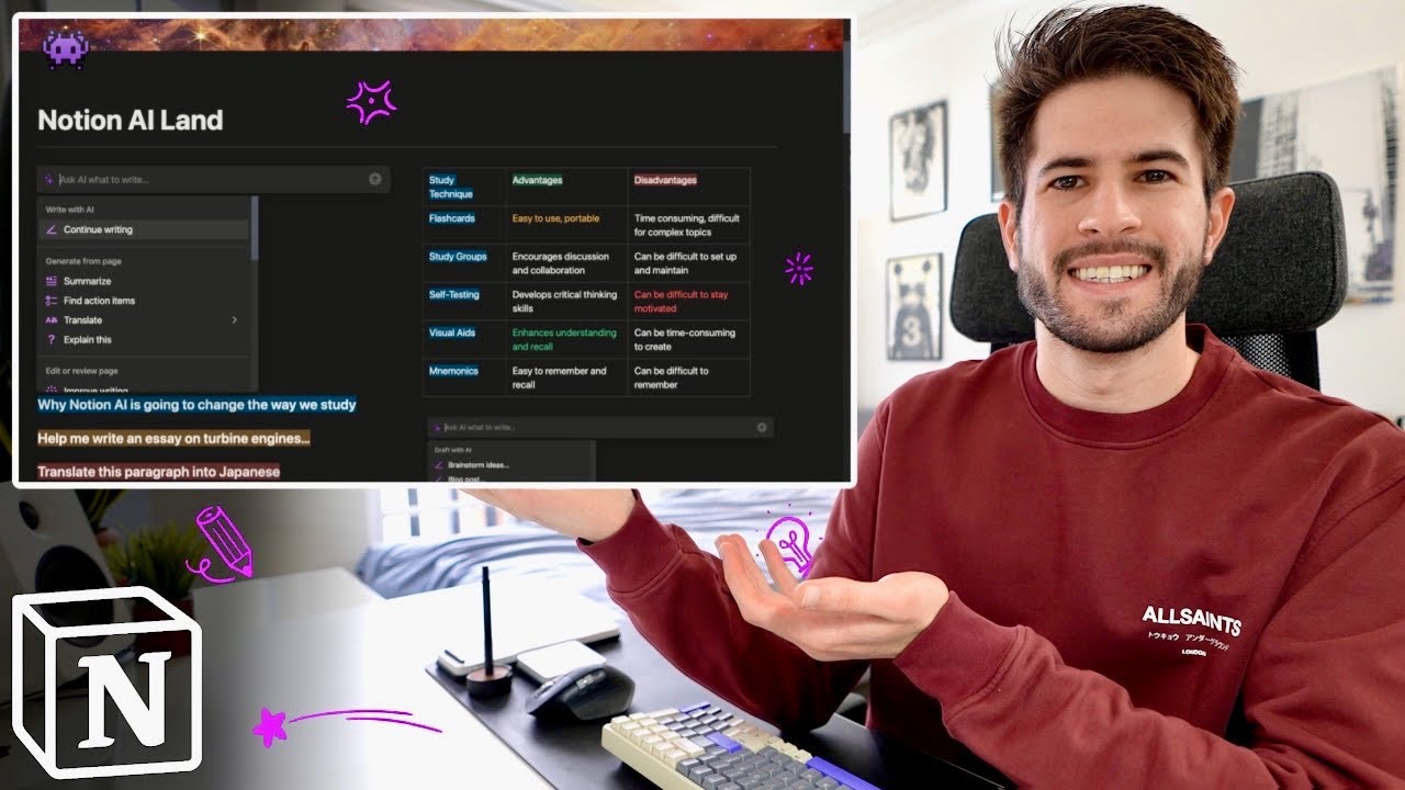 Notion AI &mdash; это УДИВИТЕЛЬНО. Как использовать Notion AI: руководство и примеры