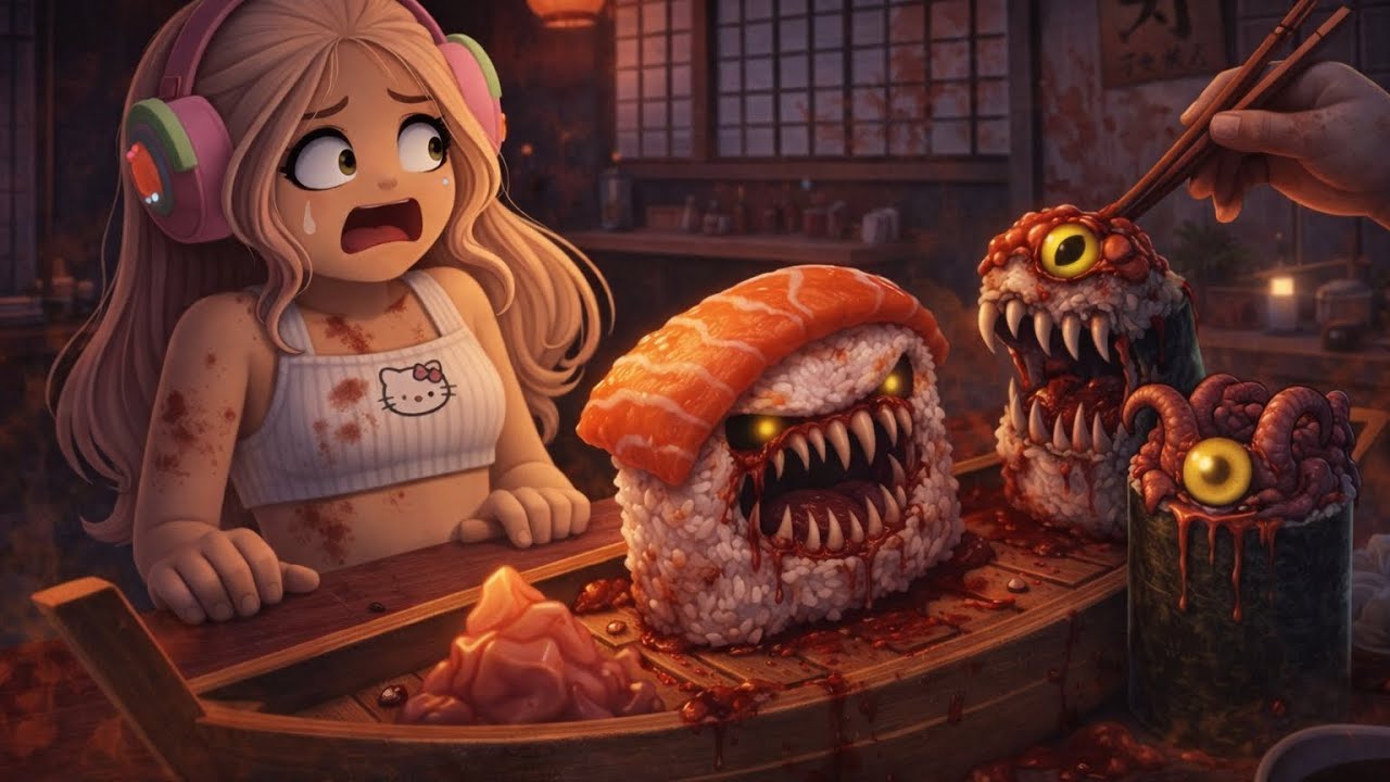 The SCARY SUSHI In Roblox!![CHAPTER 2]