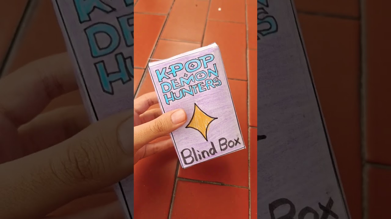 Kpop demon hunters blind box 💜🖤