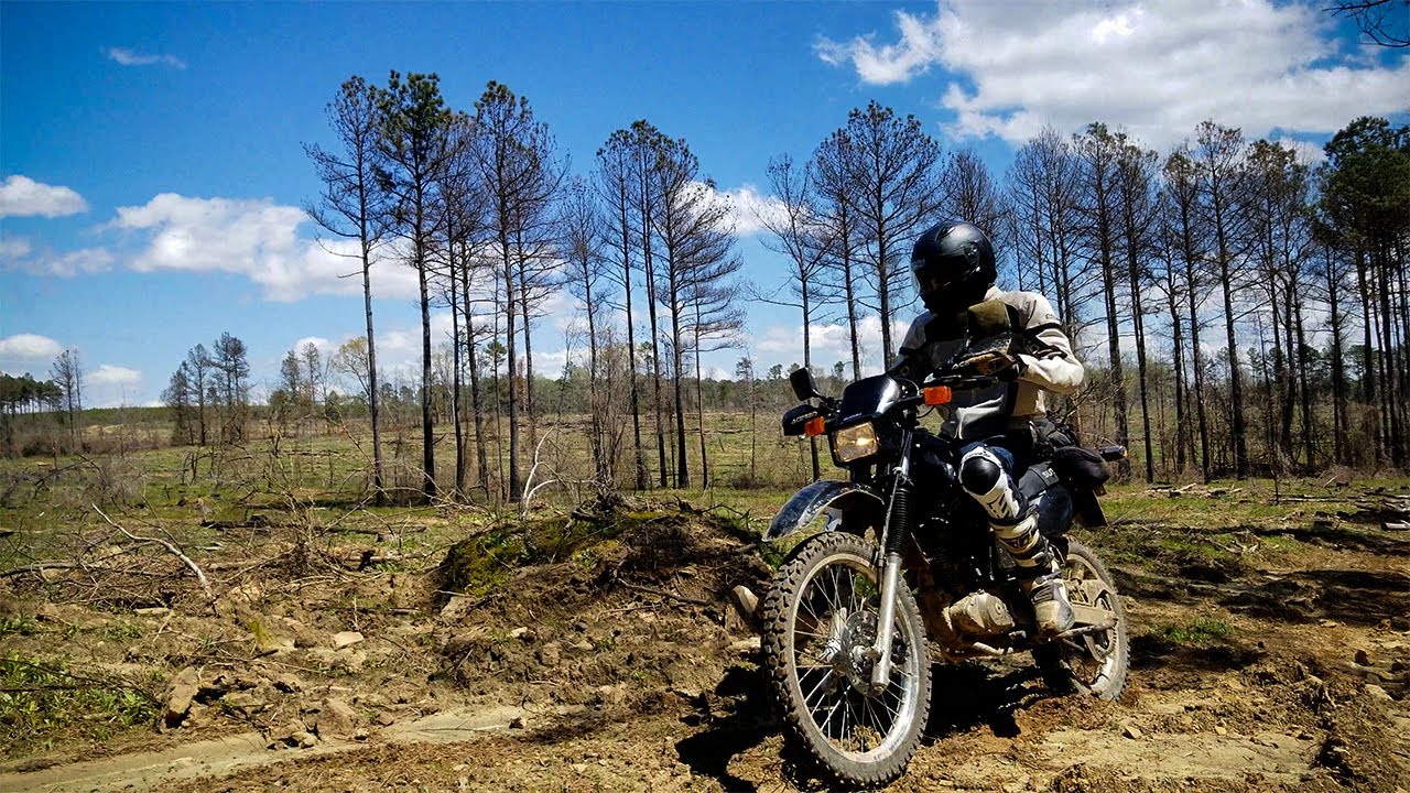 We Swap Bikes Off Road - KLR650 and DR200