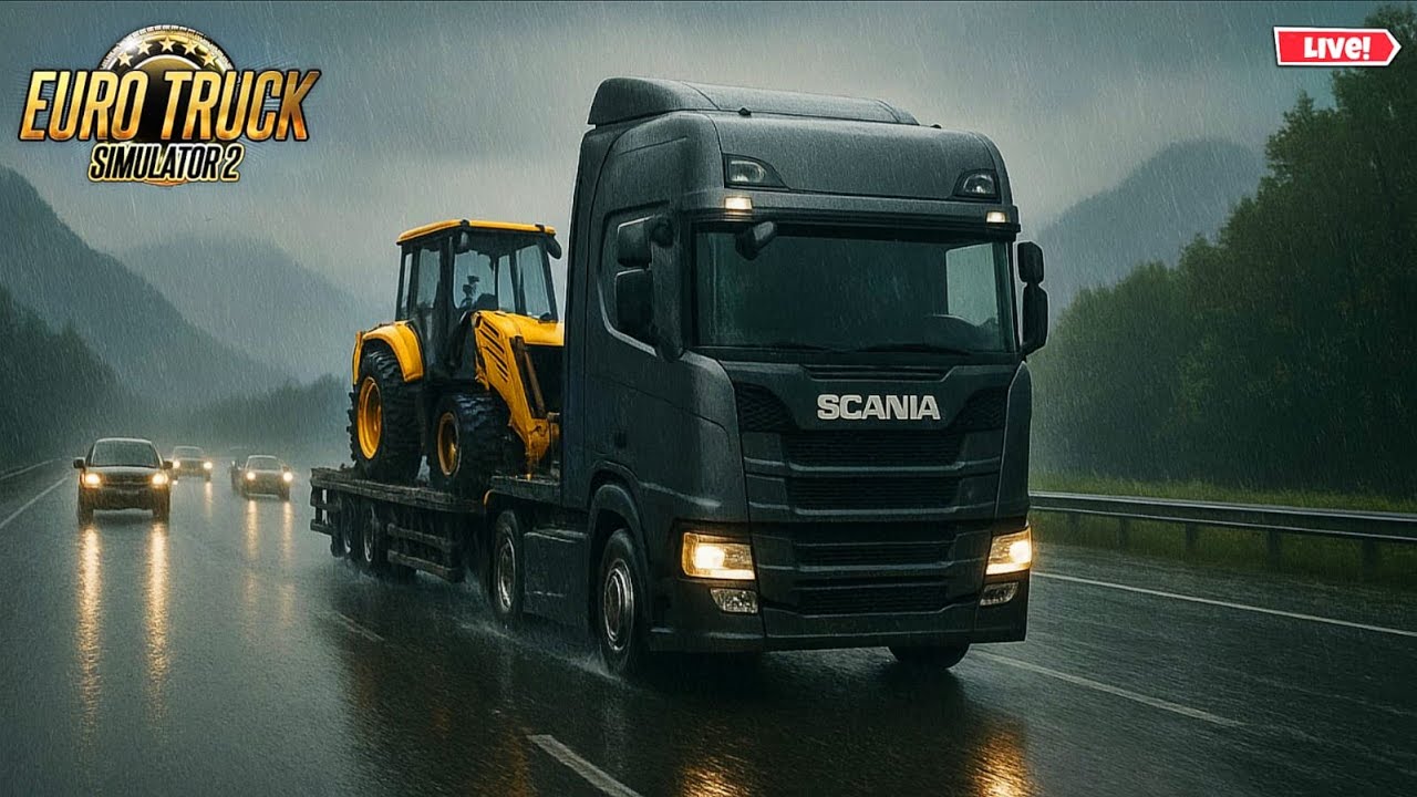 🔴Euro Truck Simulator 2 LIVE | ETS2 Tamil Chill Driving + Song Vibing Gameplay