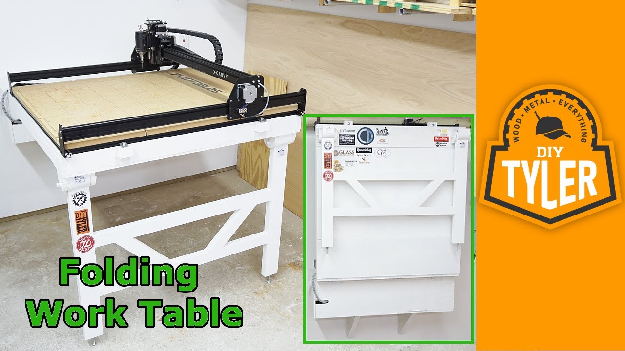 Fold Down Workbench