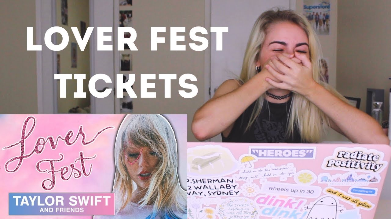 BUYING LOVER FEST TICKETS! | Taylor Swift Tour