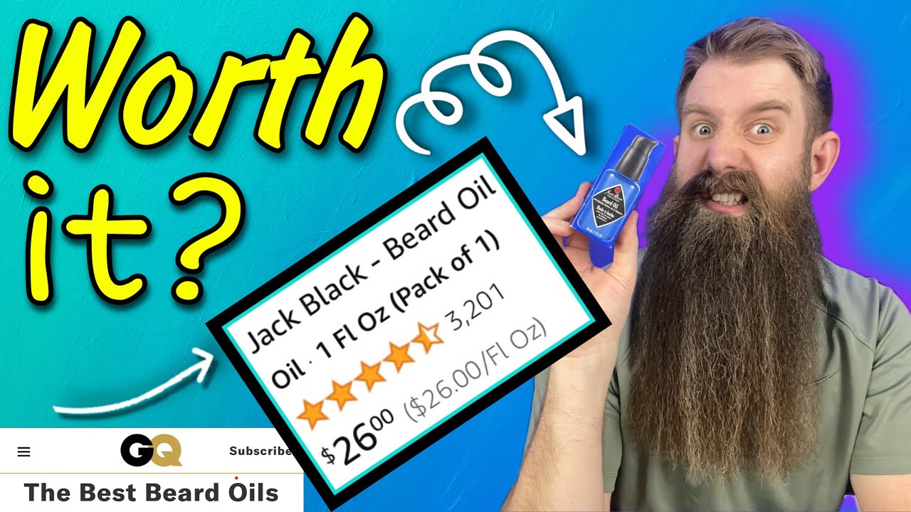 Jack Black Beard Oil - Worth 4.5 Stars!?