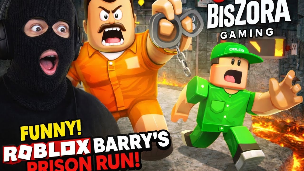 FUNNIEST ESCAPE EVER 😂 | Roblox Barry’s Prison Run Gameplay!