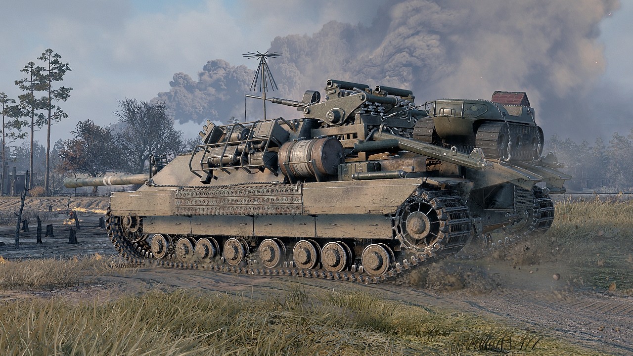 Badger • Грохот орудия среди пламени • World of Tanks