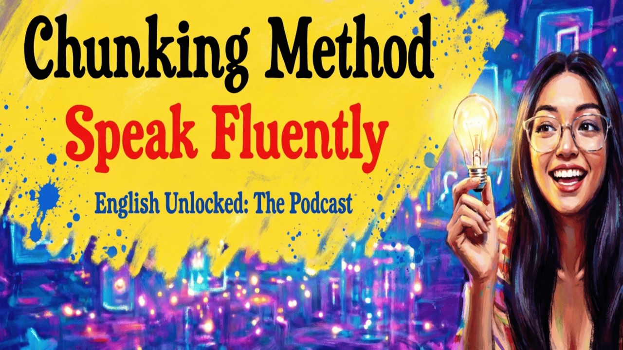 Speak English Naturally: Master Fluency with Simple Chunking Techniques
